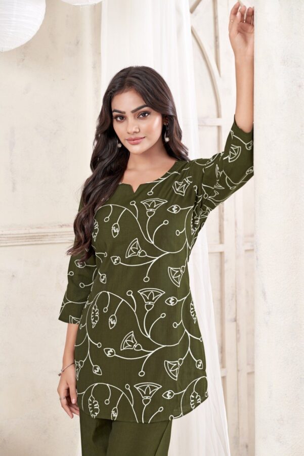 Premium Cotton Blend Co-ord Set