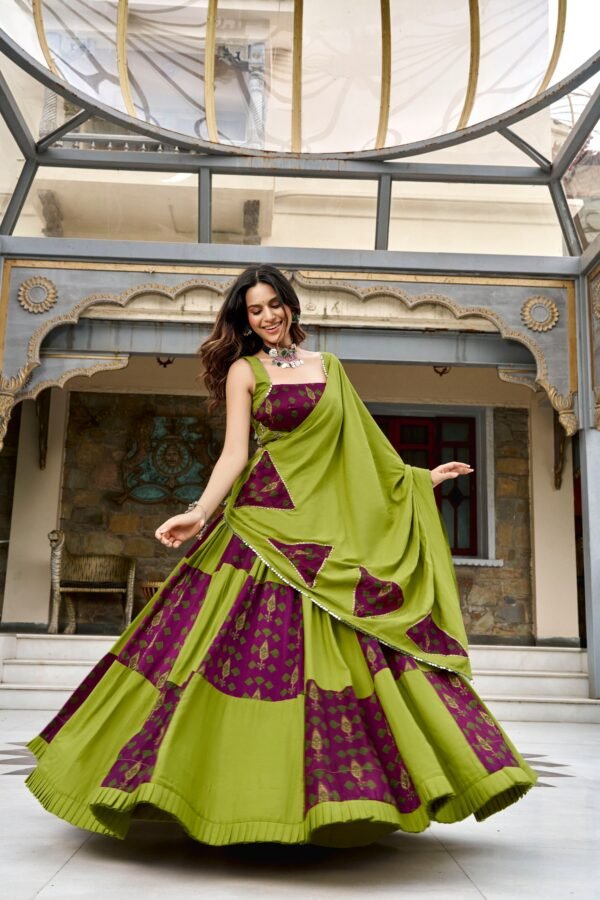 Designer Fully Stitched  6 Mtr Lehenga Choli In Wholesale Rate