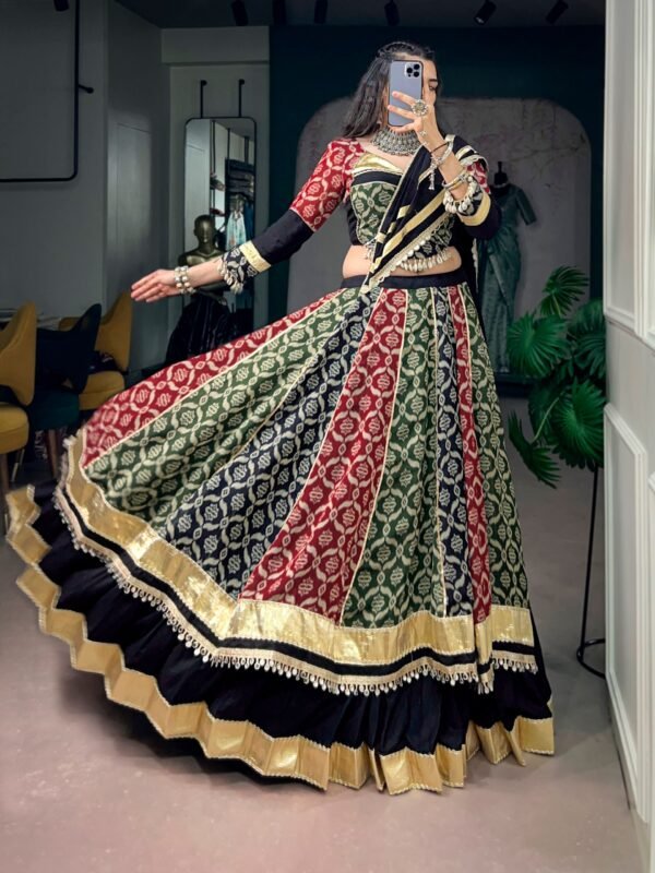 7 Meter Flair Fully Stitched Lehenga Choli