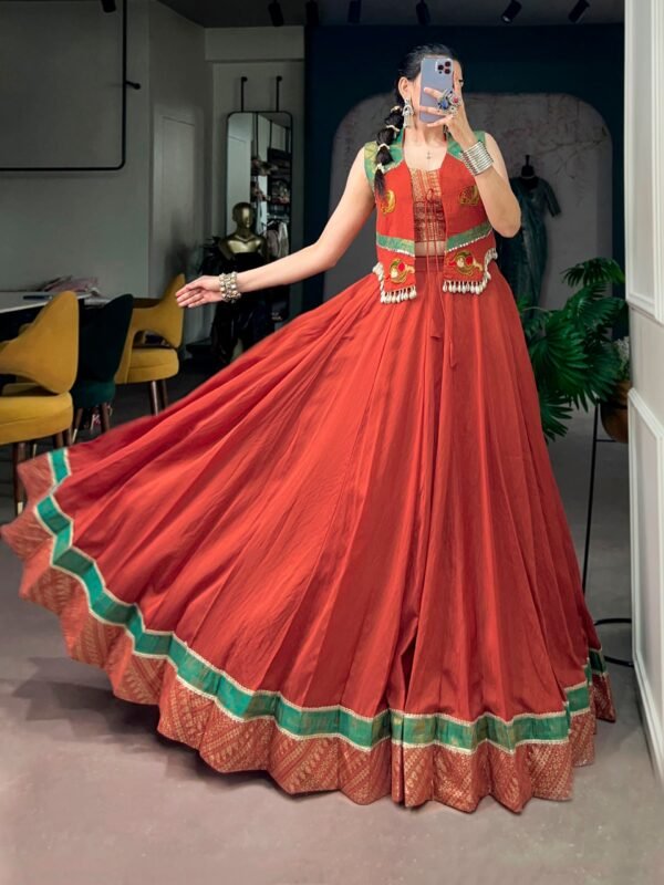 8 Meter Flair Lehenga Choli with Jacket