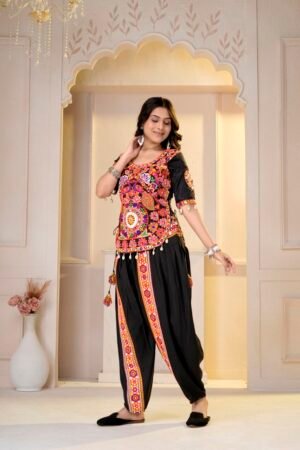 navratri dhoti top set