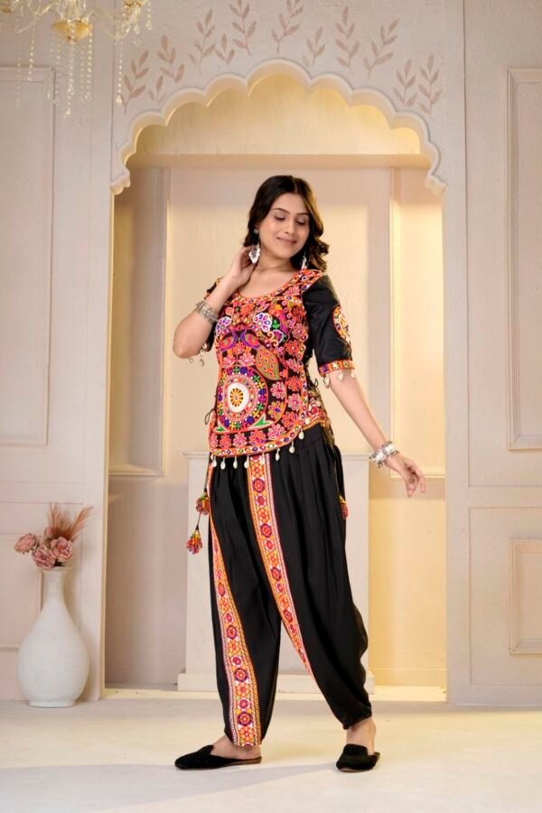 navratri dhoti top set