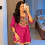 Heavy Rayon Short Top with Gamthi Kodi Lace and Real Mirror Work