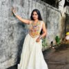 Rayon Real Mirror Work Embroidery Lehenga Choli with 6 Meter Flair